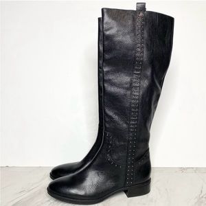New! Sam Edelman Prina Black Leather Boot 8M